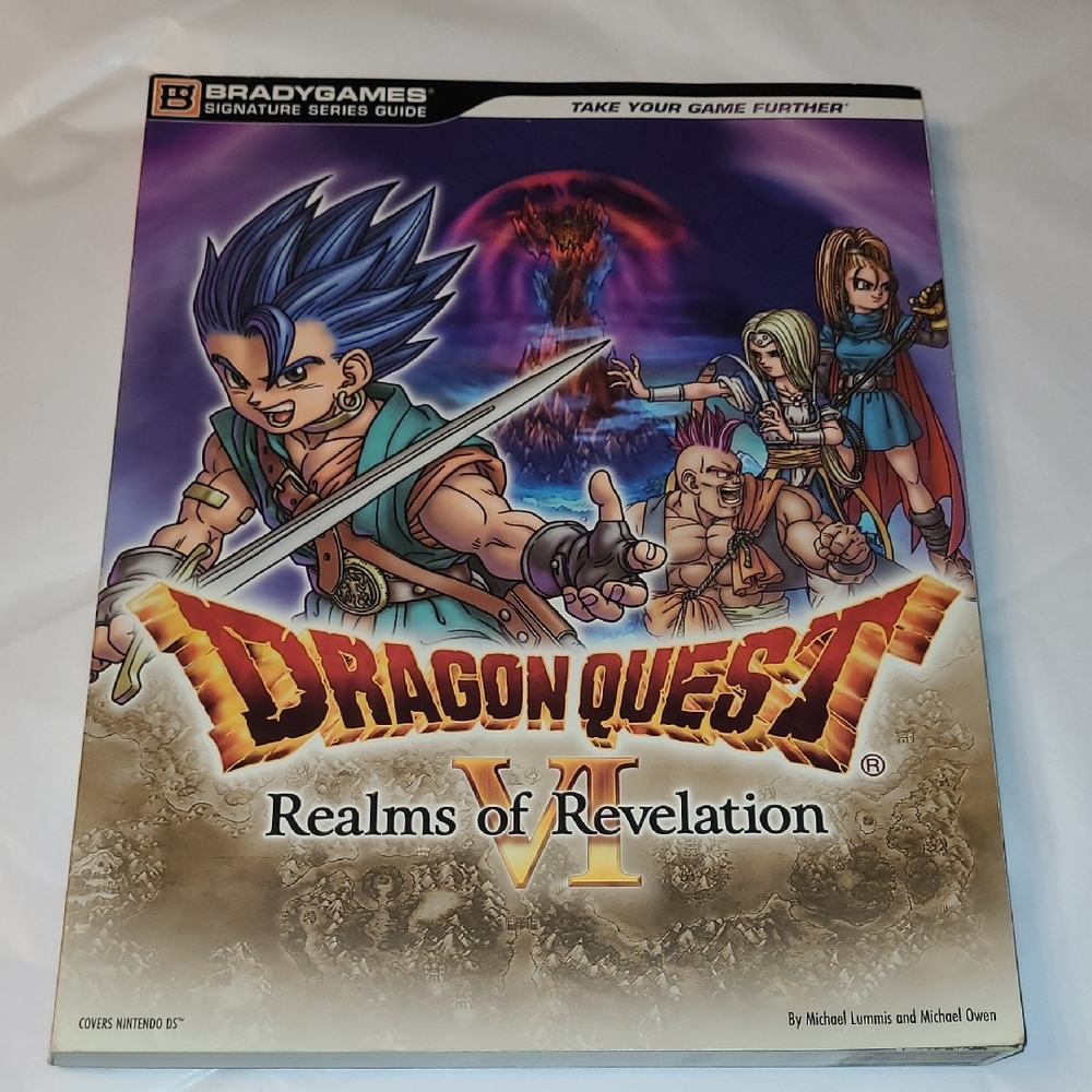 Dragon Quest VI Realms  Revelation Nintendo DS Official Brady Strategy Guide